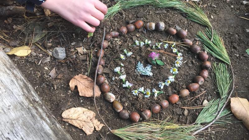 Wild Art- Creating an Earth Mandala