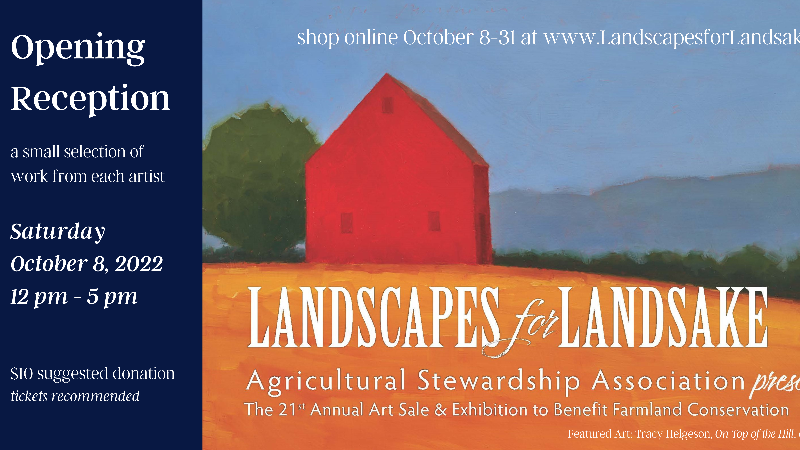 Landscapes for Landsake ~ Opening Reception