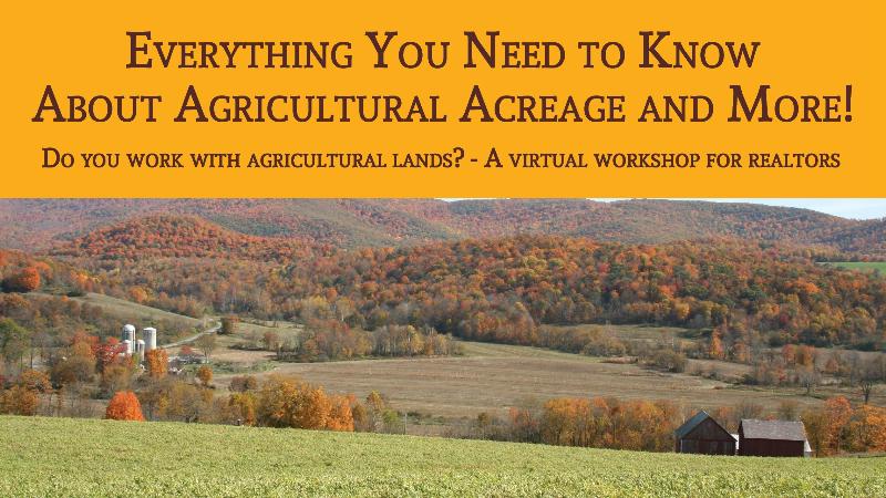 Agricultural Acreage & More! - For Realtors
