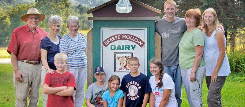Breese Hollow Dairy, The Phippen Family