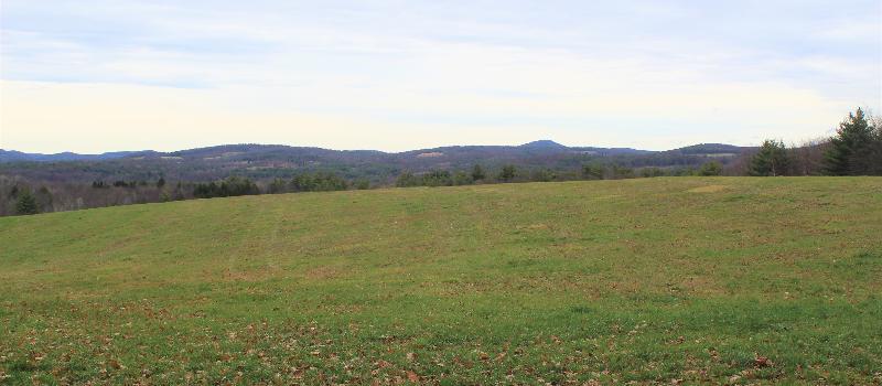 The Begin Farm looking North